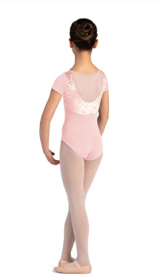 Bloch velvet cap sleeve kids