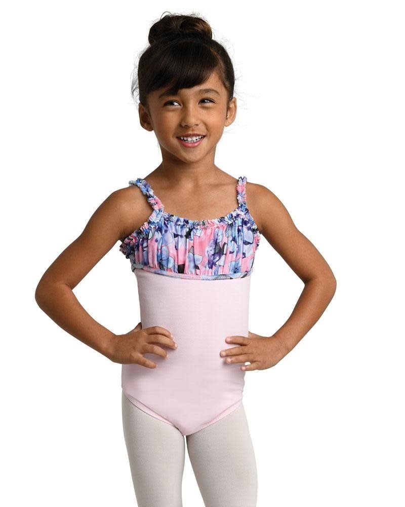 Danznmotion Printed pink leo size 4-6
