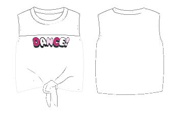 Lola tie crop