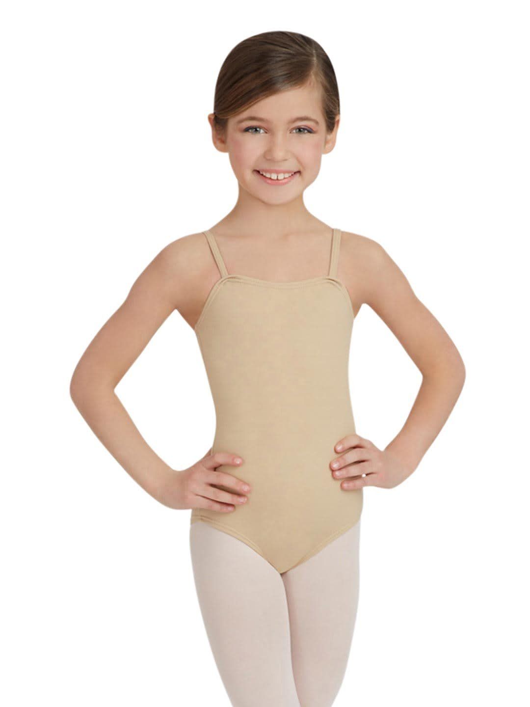 Capezio nude camisole leotard child