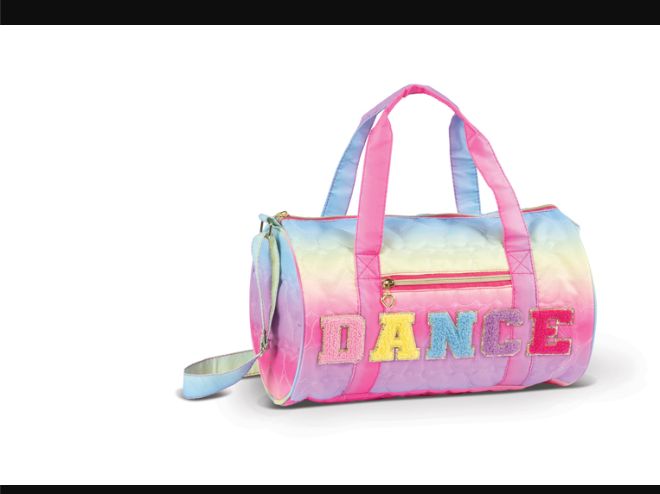 QUILTED RAINBOW DUFFLE