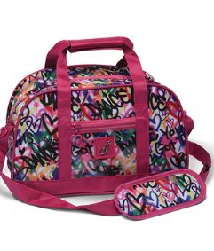 Graffiti heart bag