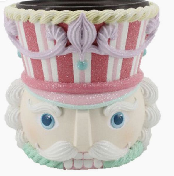 11" Nutcracker Head Jar