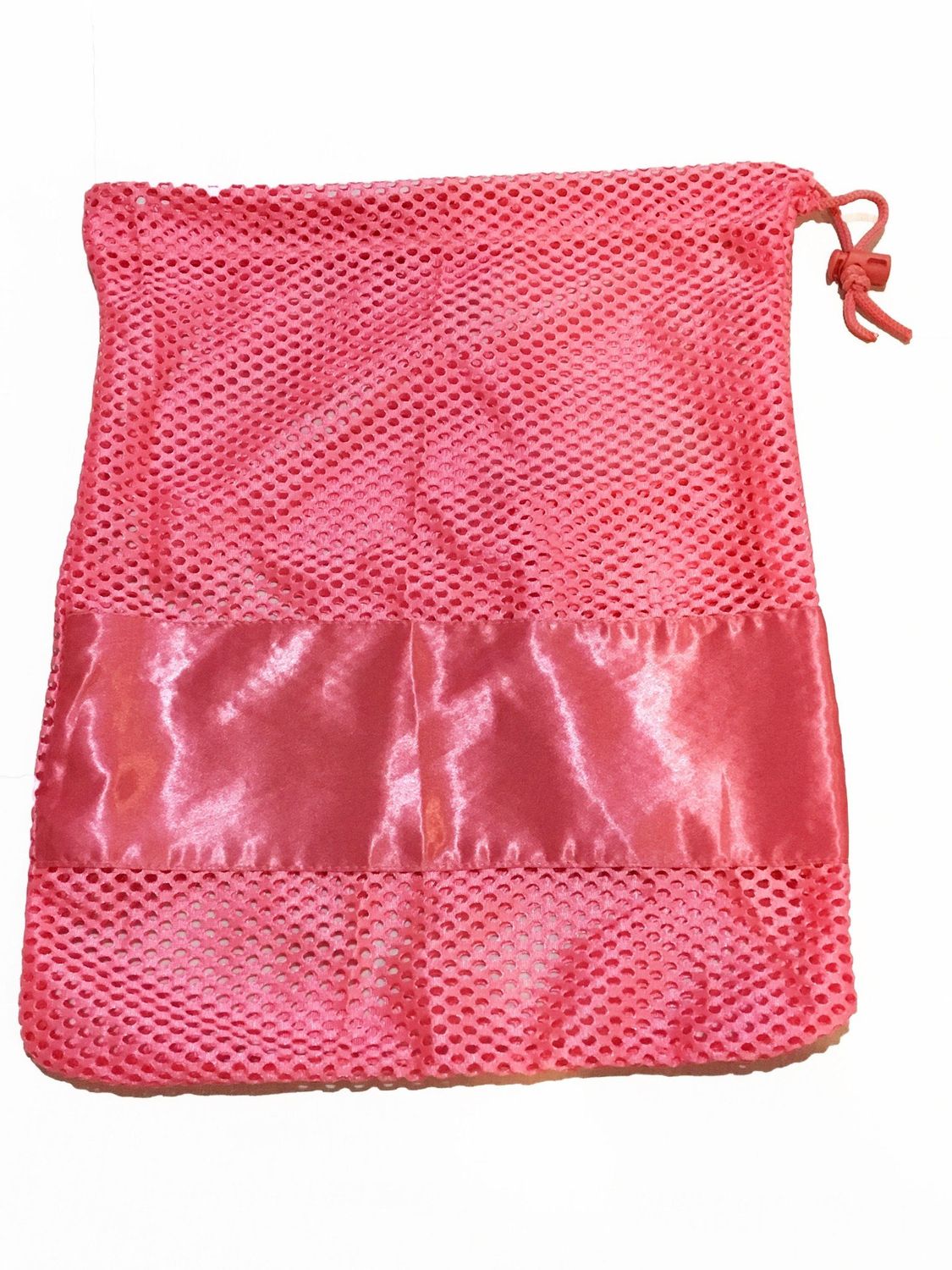 Pillows for Pointe Mesh Bag, Color: Hot Pink