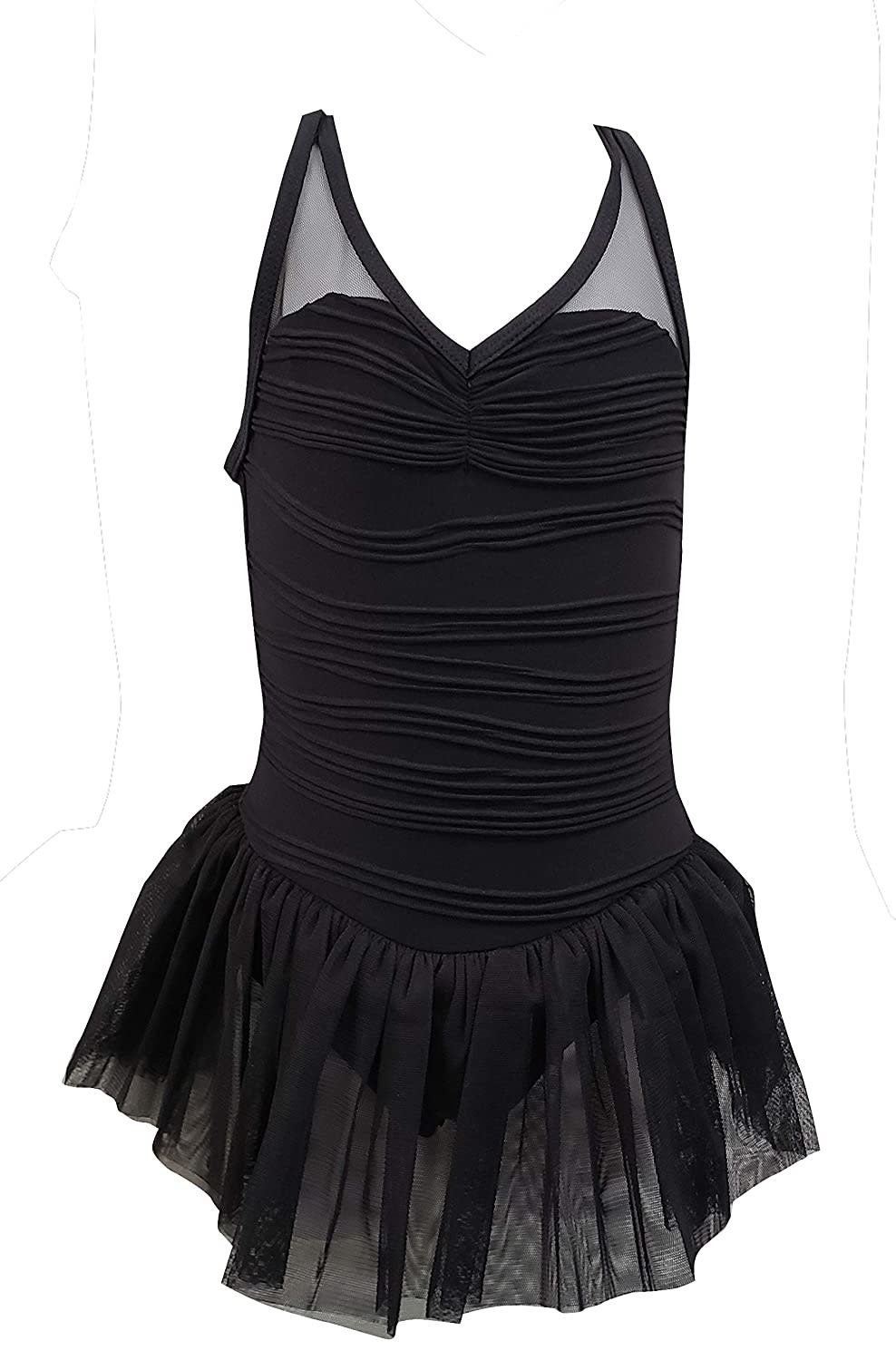 Danznmotion wave dress, Color: Black, Size: 4-6