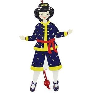 Nutcracker Pull Puppets, Color: Chinese