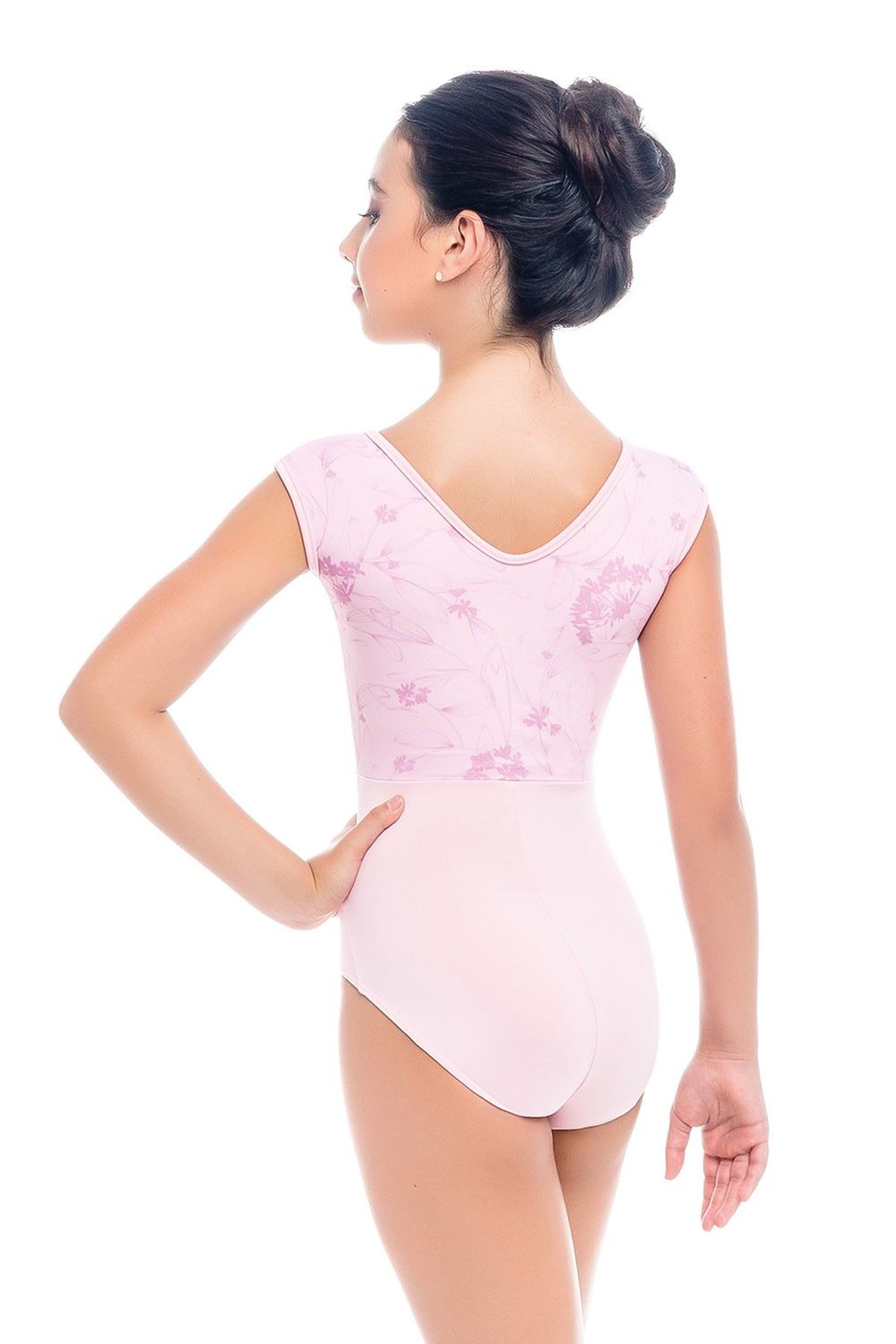SoDanca Degas child cap sleeve, Color: light pink, Size: 4-6