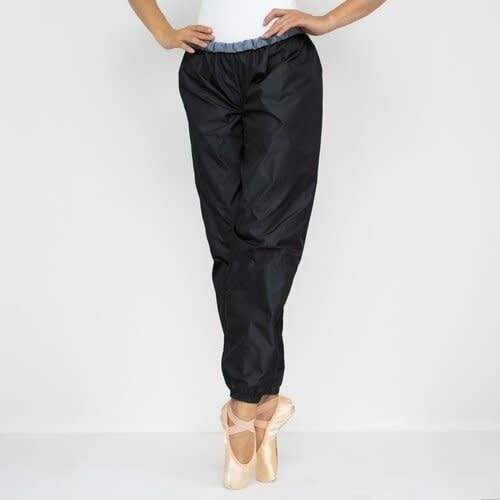 Bullet Pointe Trash Bag Pants, Color: Black/Gray, Size: S