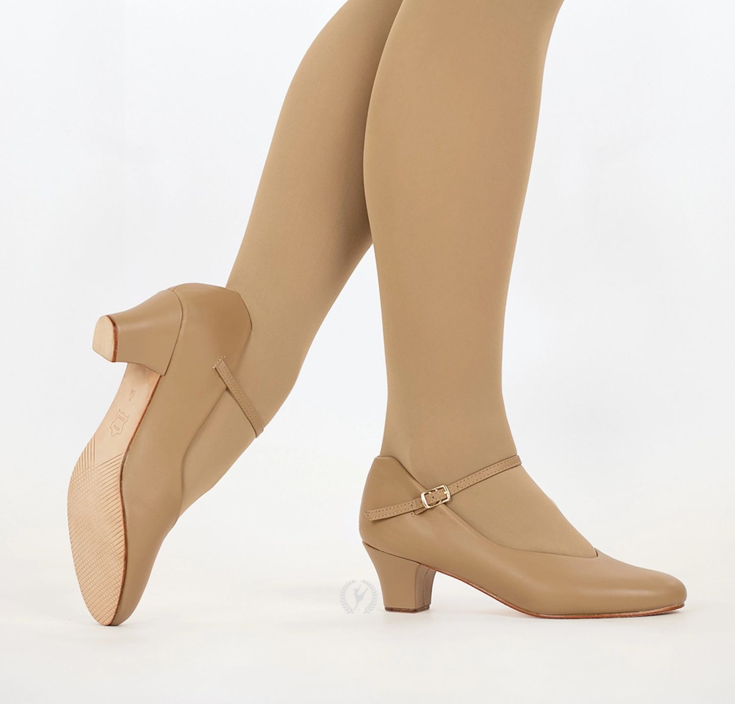 Eurotard Pivot Leather Character Shoe 1.5&quot;