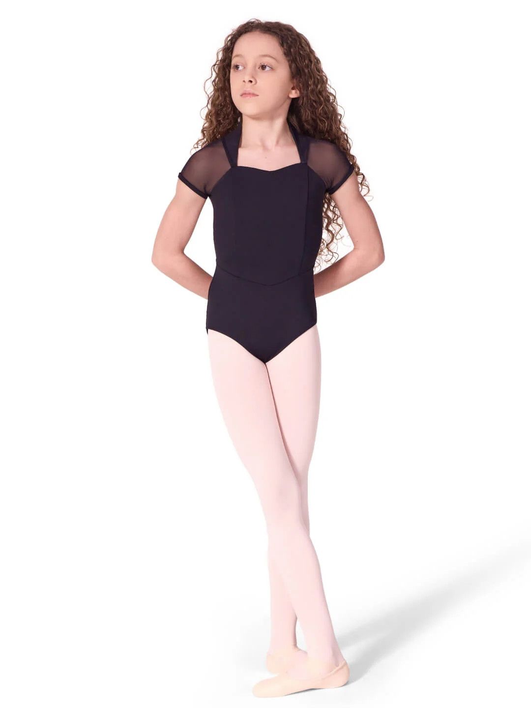 Capezio Corset Short Sleeve Leotard