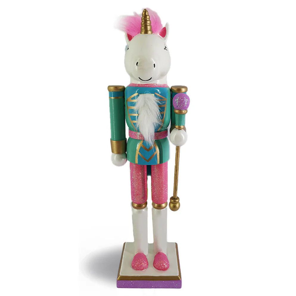 14&quot; Unicorn Nutcracker