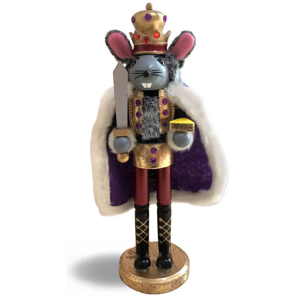 10&quot; Rat King Nutcracker