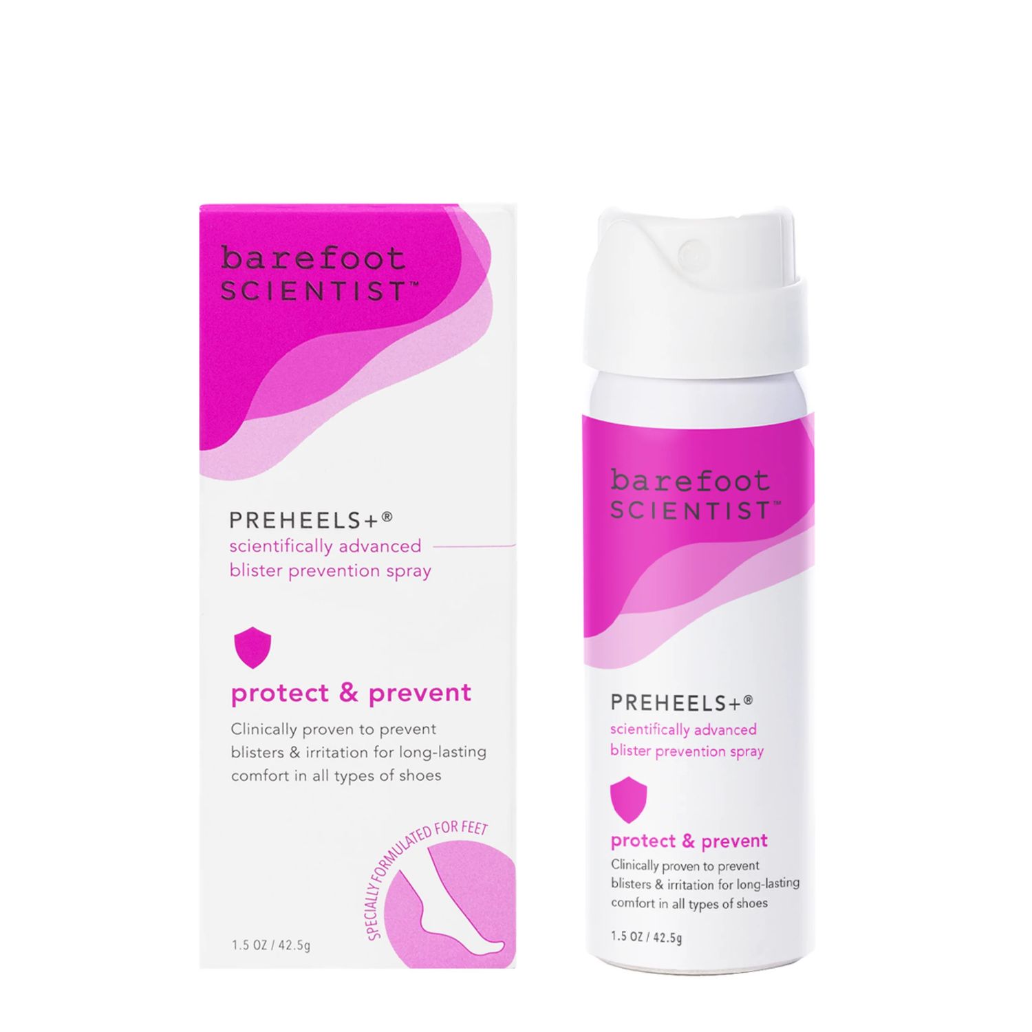 Barefoot Scientist Preheels + Blister Prevention Foot Spray