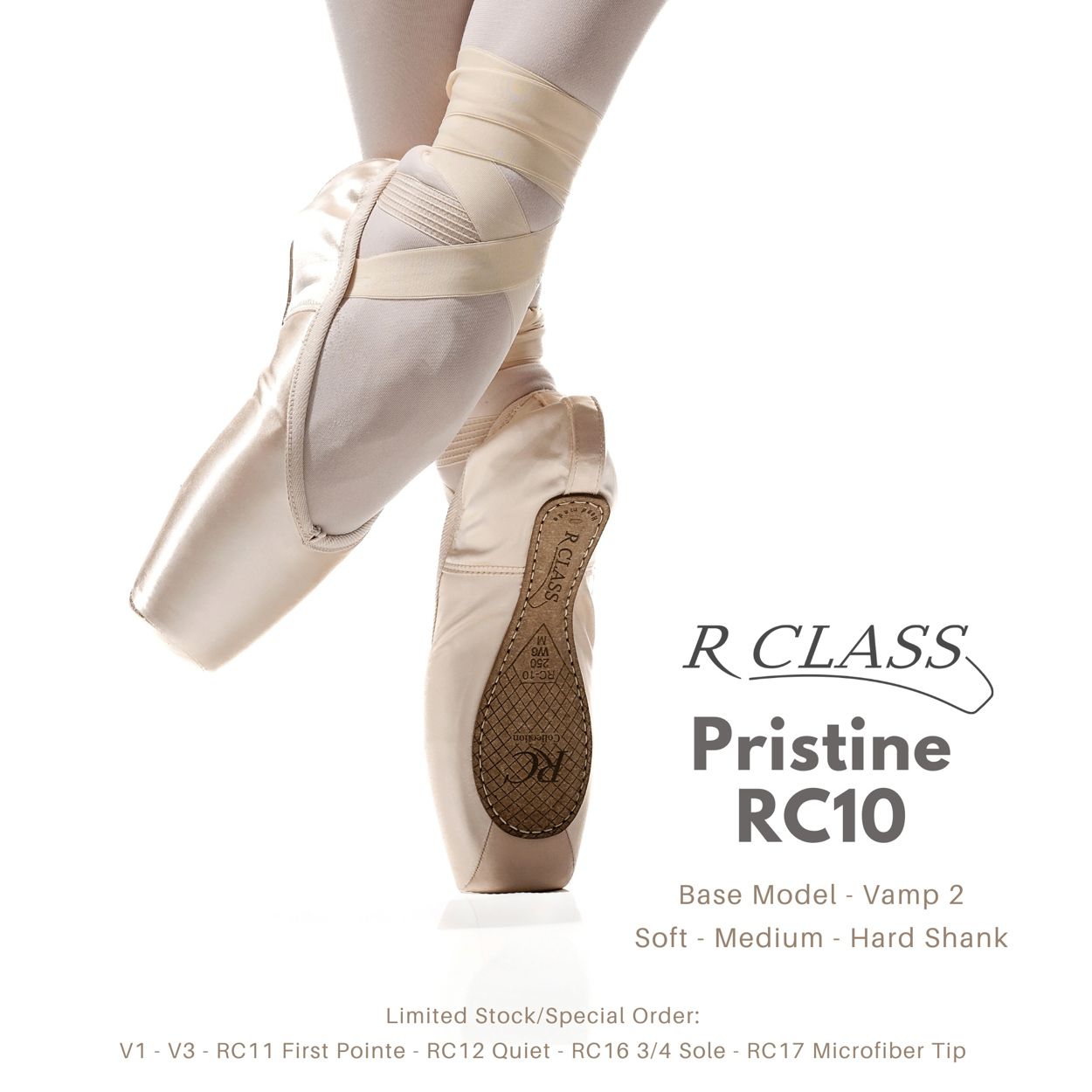 R Class Pristine Pointe Shoes (RC10)