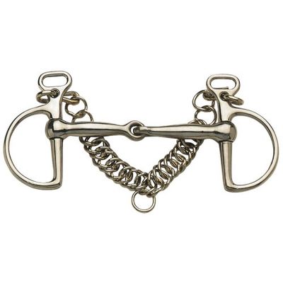 Kimblewick Unslotted Jointed Mouth