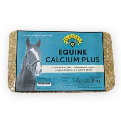 Olsson&#39;s Equine Calcium Plus Brick