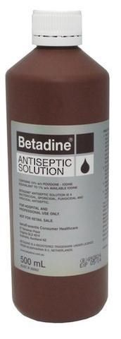 Betadine Solution 500ml