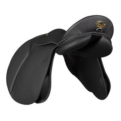 J&amp;L Synthetic saddle Black Adjustable Gullet