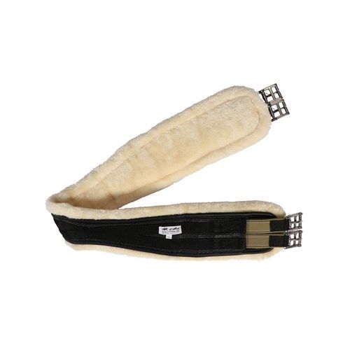 Equi-prene Elastic Wool Lined JUMP girth Black