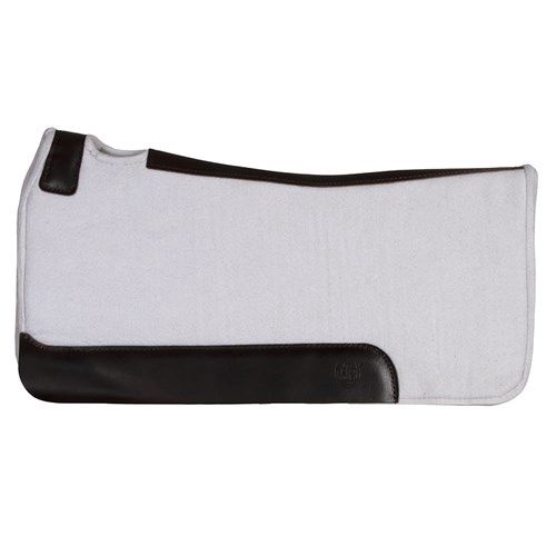 Koda Felt Wither Relief Saddle Pad White