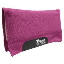 Texas-Tack Waki Contoured Saddle Pad Pink