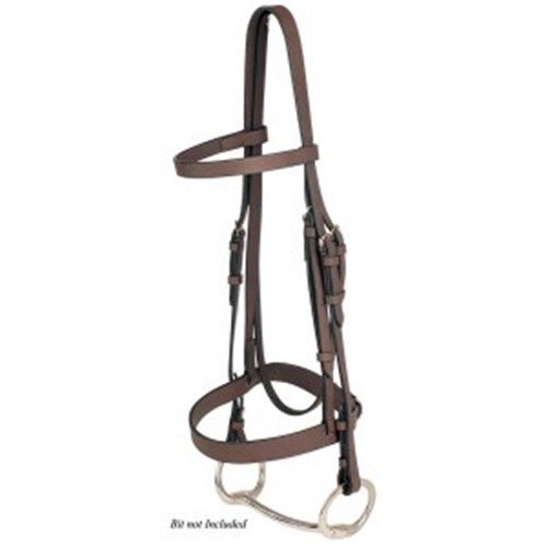 Jeremy and Lord Snaffle Bridle Brown