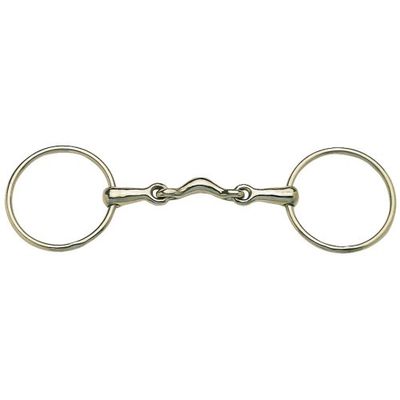 Loose Ring Snaffle Bit with Ported Mouth