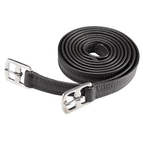 Dura-Tac Synthetic Stirrup Leathers Black