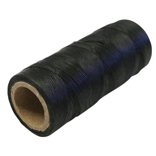 STC Waxed Thread 100m Roll, Colour: Black