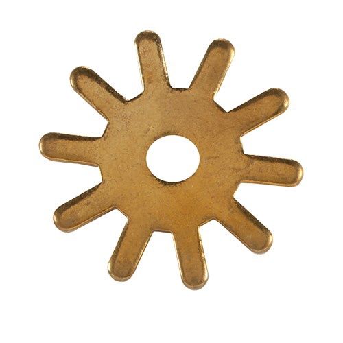 Brass Spur Rowels - 10 Point Star 1.1/4&quot;