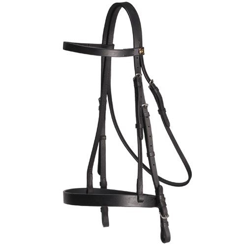 Jeremy and Lord Snaffle Bridle Black