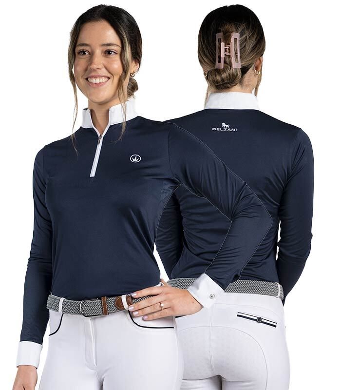 Havana Navy Competition Shirt Long Sleeve