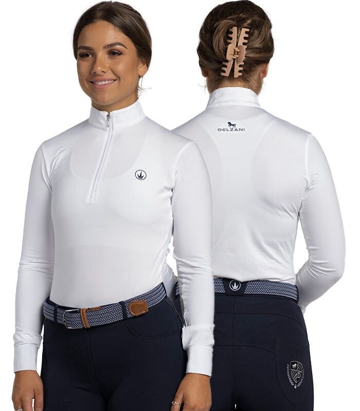 Havana White Competition Shirt Long Sleeve