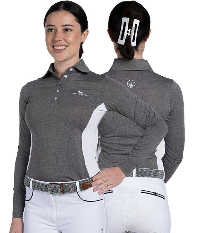 Luciana Graphite Technical Shirt Long Sleeve