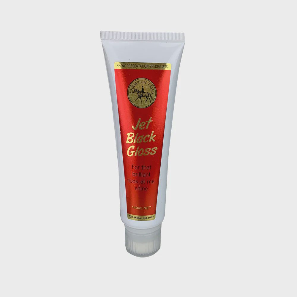 Jet Black Gloss Tube 140ml