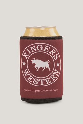 Burgundy Ringers Western Stubby Cooler