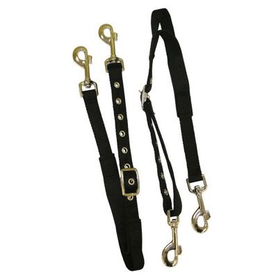 Nylon Side Reins Black Shetland