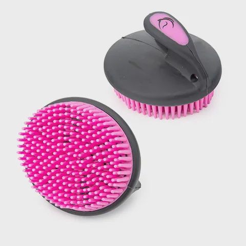 Palm Curry Breakdown Comb, Colour: Grey/Pink