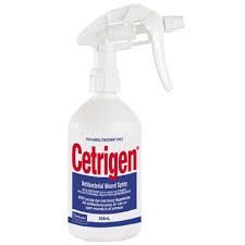 Virbac Cetrigen Antibacterial Spray, Style: Trigger Spray