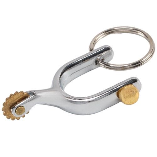 Spur Key Ring, Key Charm (various colours): Roping Spur