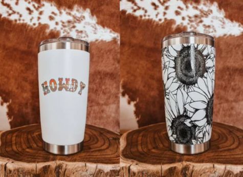 Tumbler w/ Straw