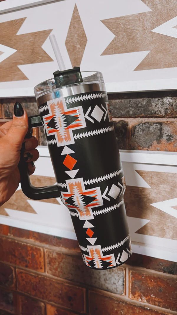Aztec South Western 40oz Tumbler
