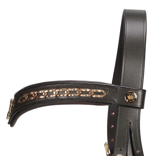 Jeremy &amp; Lord &quot;V&quot; Dressage Bridle, Size: Full, Colour: Brown