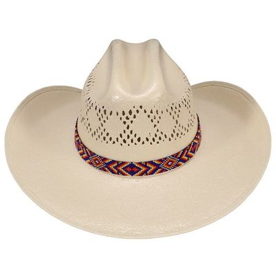 Beaded Head Band Aztec