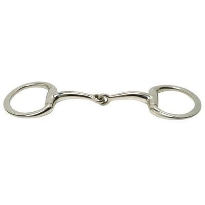 Curved Flat Ring Eggbutt Bit