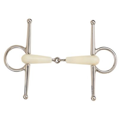 Full Cheek Snaffle Bit with Jointed Mouth