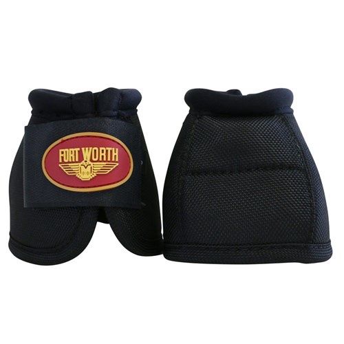 Fort Worth Ballistic No Turn Bell Boots - Black