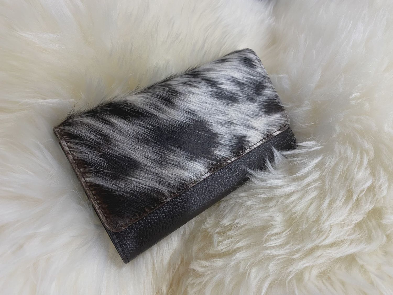 Cowhide Snap Wallet