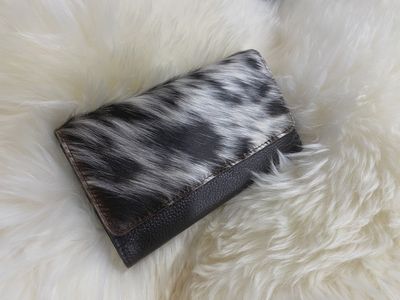 Cowhide Snap Wallet