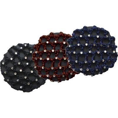 Huntington Hair Net with Diamonte Crystals